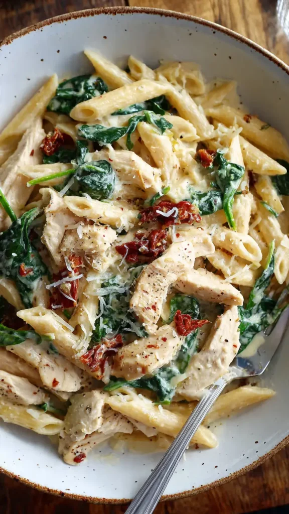 Creamy Tuscan Chicken Pasta