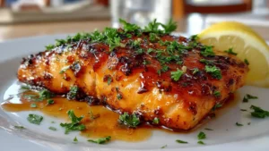 Easy One-Pan Honey Garlic Salmon That Actually Tastes Like Something