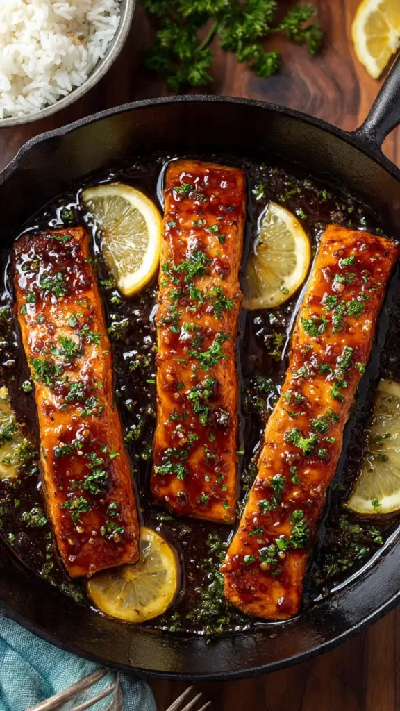 Easy One-Pan Honey Garlic Salmon That Actually Tastes Like Something