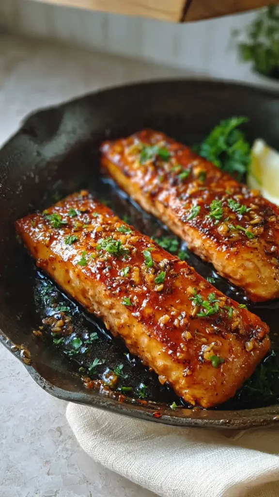 One-Pan Honey Garlic Salmon