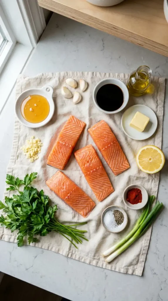 One-Pan Honey Garlic Salmon