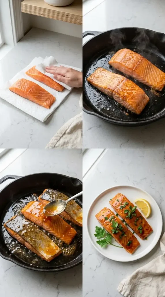 One-Pan Honey Garlic Salmon