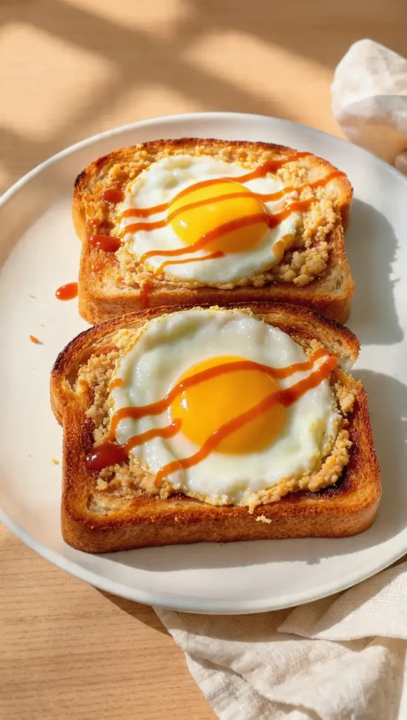 10. Smashed Chickpea and Egg Toast 