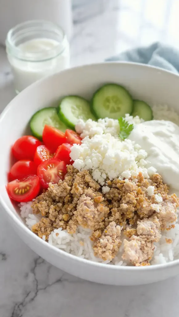 3. Greek Turkey Bowls