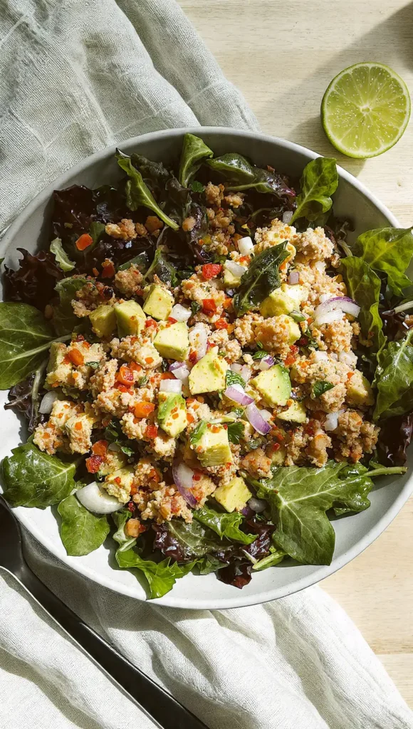 5. Tuna Avocado Bowl