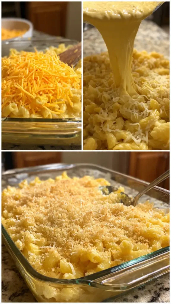 Baked Mac and Cheese with Breadcrumb Topping (Ultimate Comfort Food)