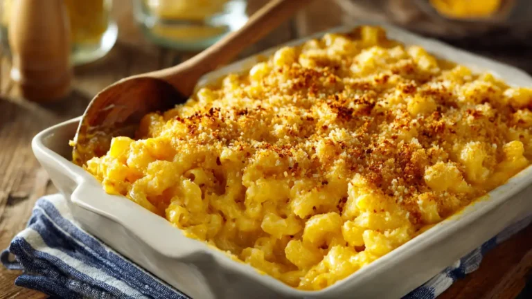 Baked Mac and Cheese with Breadcrumb Topping (Ultimate Comfort Food)