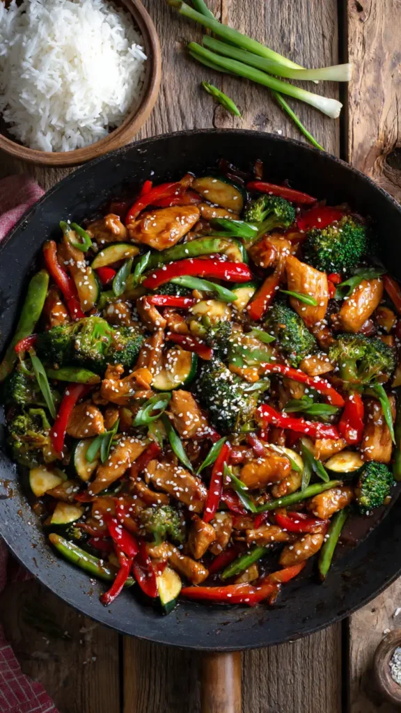 Chicken Stir Fry with Vegetables – Easy Healthy Weeknight Dinner