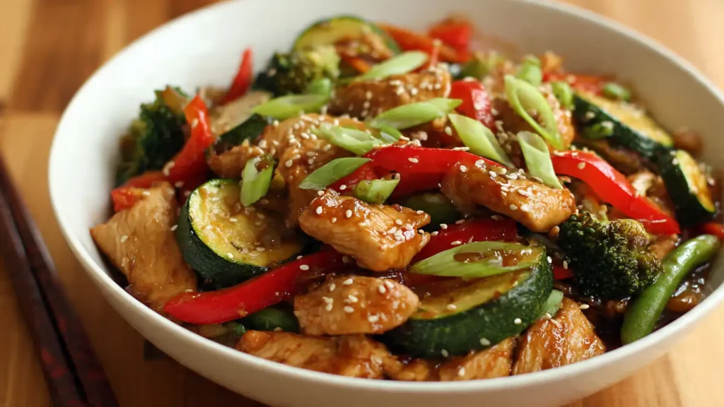 Chicken Stir Fry with Vegetables – Easy Healthy Weeknight Dinner