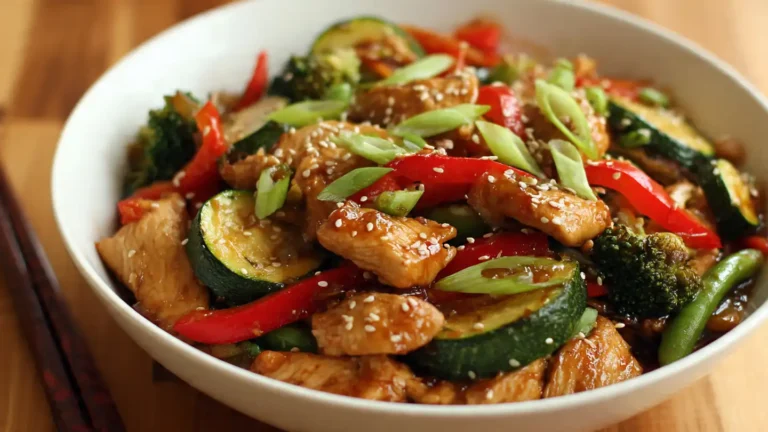 Chicken Stir Fry with Vegetables – Easy Healthy Weeknight Dinner