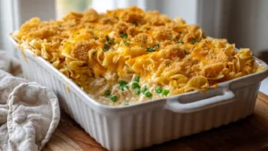 Classic Tuna Noodle Casserole (Easy, Creamy & Kid-Friendly)