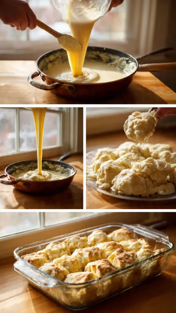 Creamy Chicken Pot Pie Casserole (Cozy Homemade Family Meal)