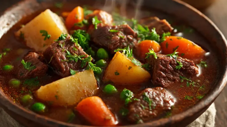 Hearty Beef and Vegetable Stew (Easy One-Pot Family Dinner)