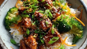 Quick Teriyaki Chicken Rice Bowl (Better Than Takeout)