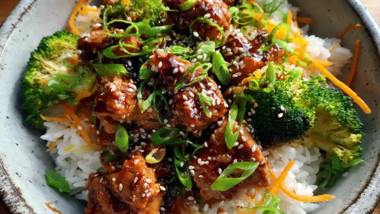 Quick Teriyaki Chicken Rice Bowl (Better Than Takeout)