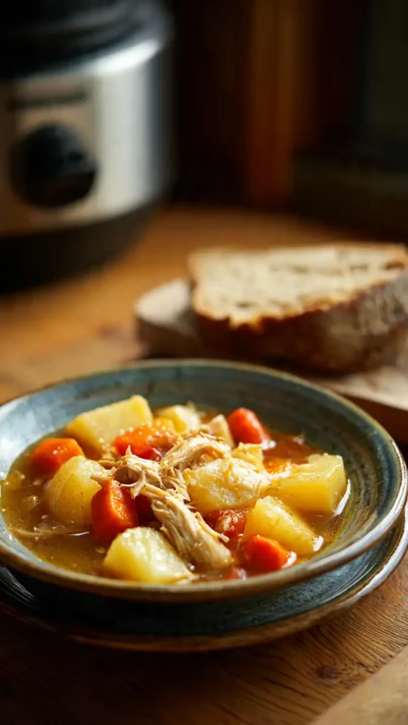 Slow Cooker Chicken and Potato Stew