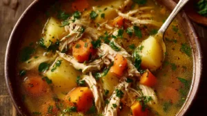 Slow Cooker Chicken and Potato Stew (Warm, Filling Family Meal)
