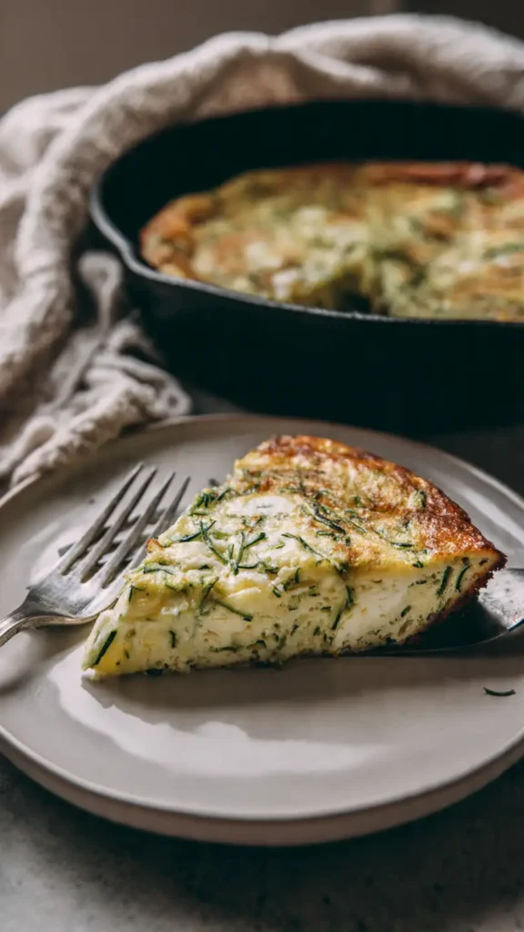 Zucchini and Ricotta Frittata