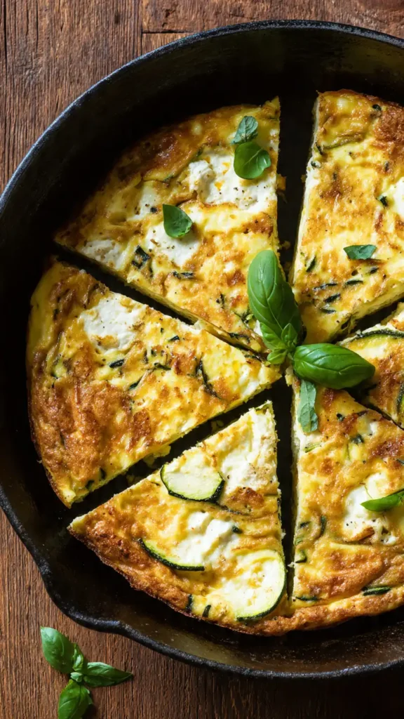 Zucchini and Ricotta Frittata
