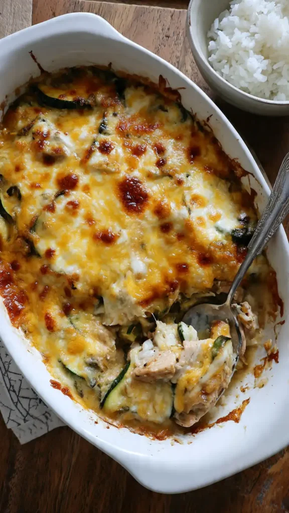 Easy Chicken Zucchini Bake – A Simple One-Pan Dinner Everyone Loves