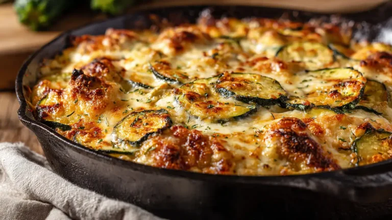 Easy Chicken Zucchini Bake – A Simple One-Pan Dinner Everyone Loves