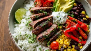 The Best Cilantro Lime Steak Bowls You’ll Make on Repeat