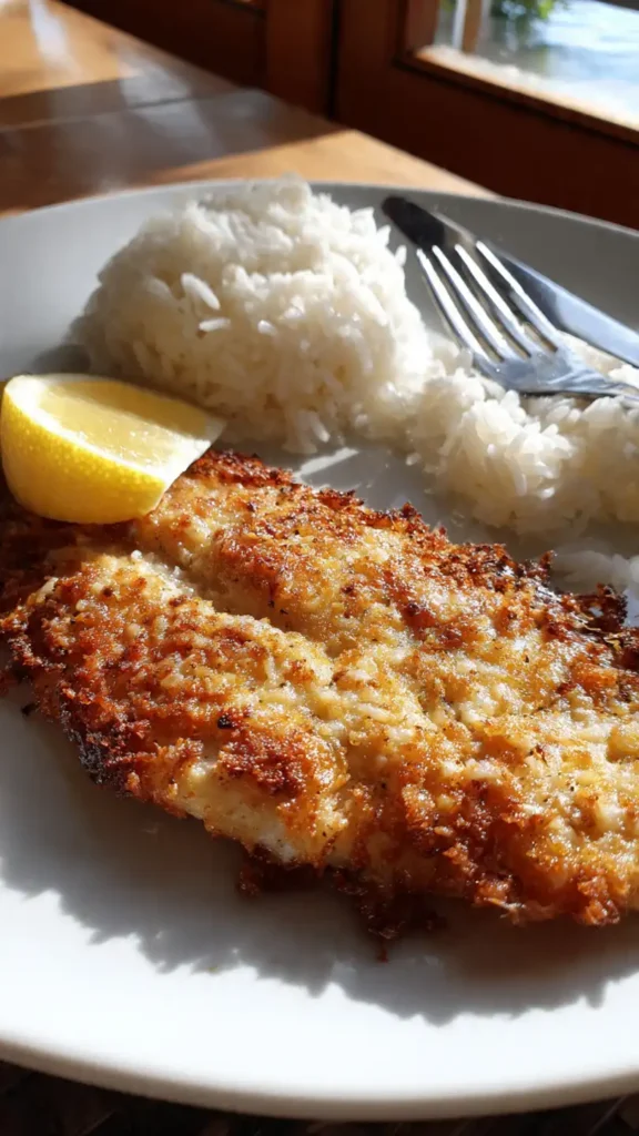 Crispy Parmesan Tilapia