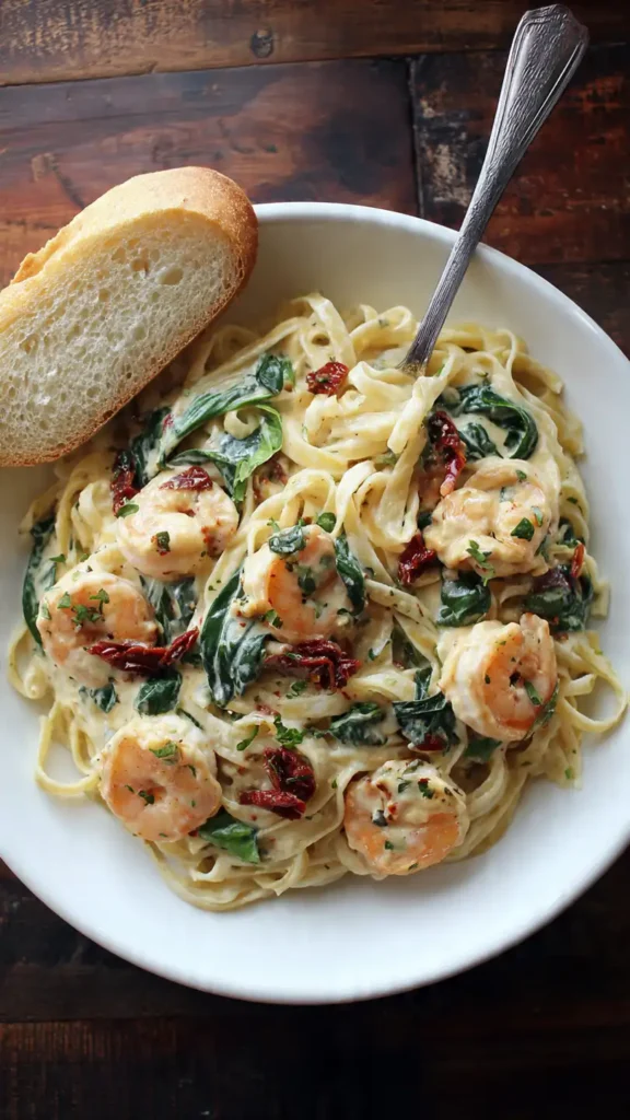 Garlic Tuscan Shrimp