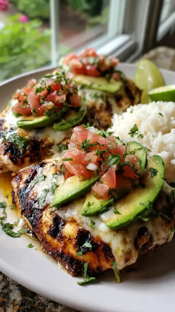 Grilled California Avocado Chicken Recipe