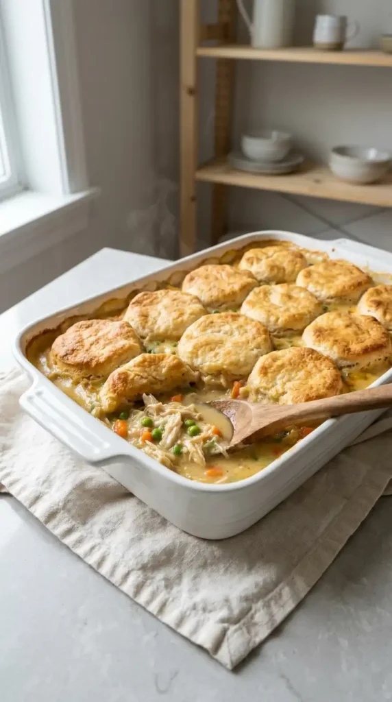 Pioneer Woman Chicken Pot Pie with Biscuits