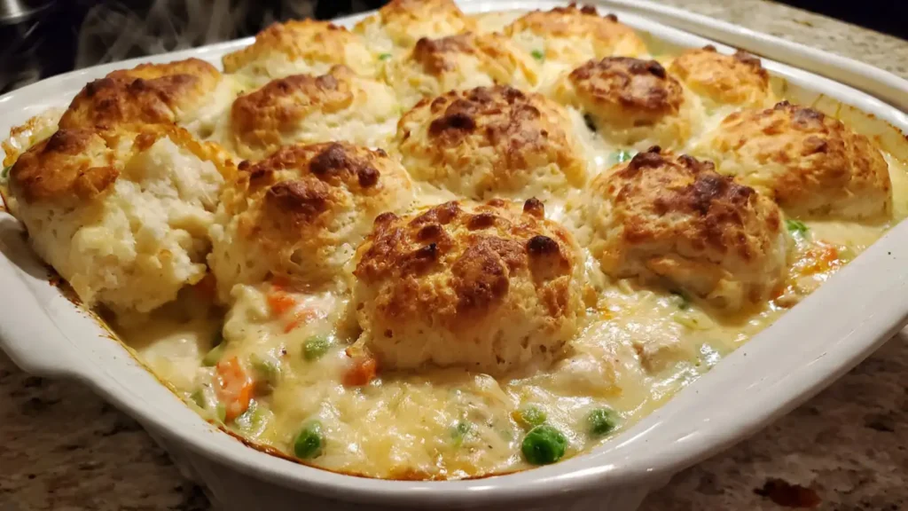 Pioneer Woman Chicken Pot Pie with Biscuits