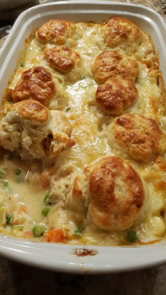Pioneer Woman Chicken Pot Pie with Biscuits